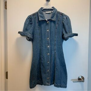 Denim dress